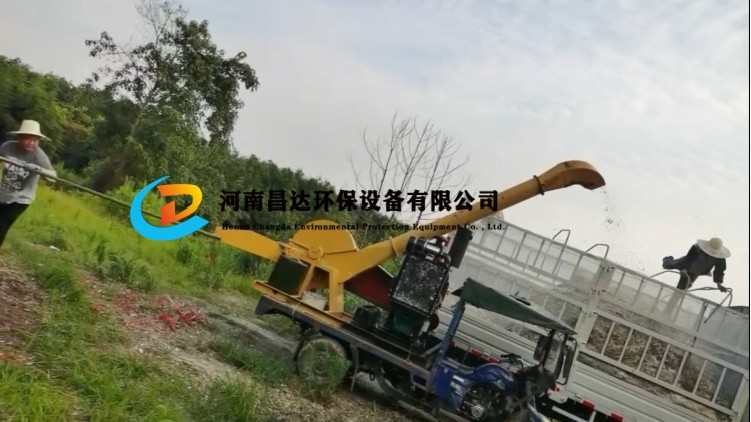 河南昌達HC-800移動竹子切片廣西南寧客戶現場 河南昌達HC-800移動竹子切片廣西南寧客戶現場